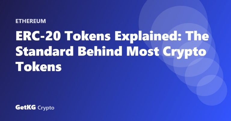 ERC-20 Tokens Explained: The Standard Behind Most Crypto Tokens