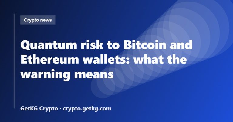 Quantum risk to Bitcoin and Ethereum wallets: what the warning means